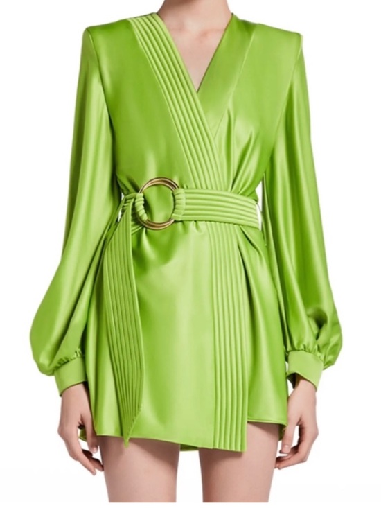 Zhivago Dresses & Skirts - Zhivago Cala Conta Green Wrap Dress